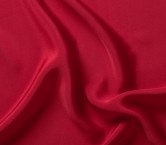 Letizia crÊpe de seda 40mm rojo