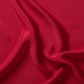 Letizia crÊpe de seda 40mm rojo