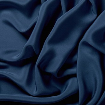 Letizia crÊpe de seda 40mm azul