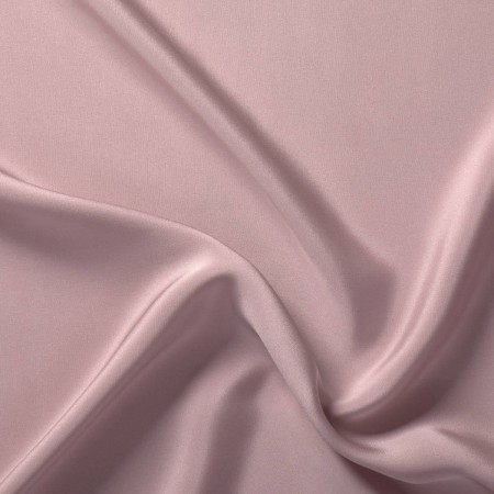 Letizia crÊpe de seda 40mm rosa antiguo
