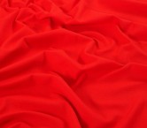 Red roberta pique cotton stretch