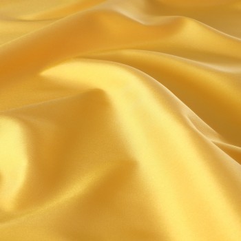Yellow venus satin dyed yarn