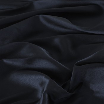 Navy venus satin dyed yarn