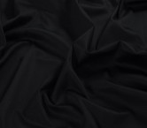 Black dallas stretch satin cotton