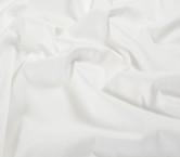 White dallas satin cotton stretch