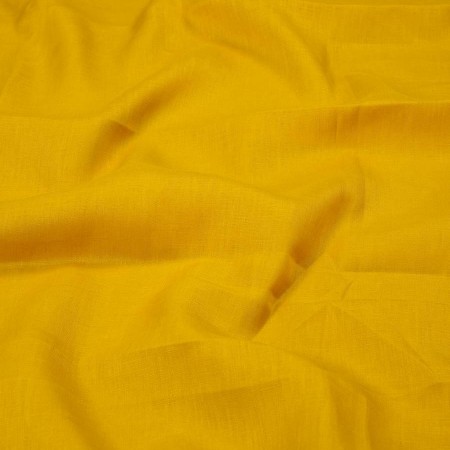 Mustard senegal linen