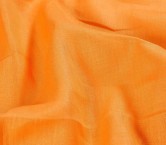 Orange senegal linen