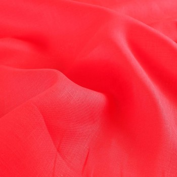 Passion red senegal linen