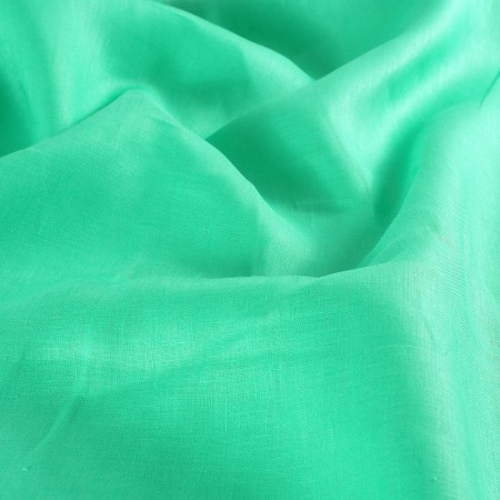 Mint green senegal linen