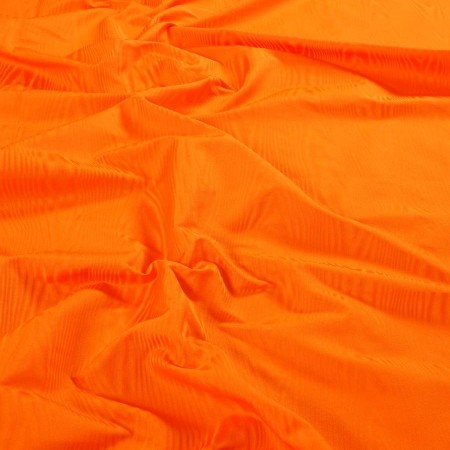 Orange van gogh moir? taffeta