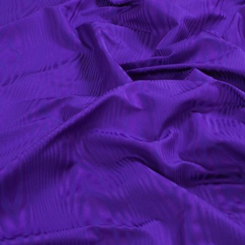Violet raso jacquard muarÉ
