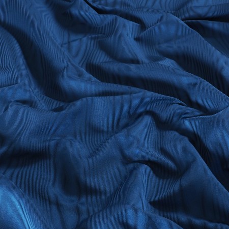 Petroleum van gogh moir? taffeta