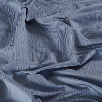 Grey van gogh moirÉ taffeta