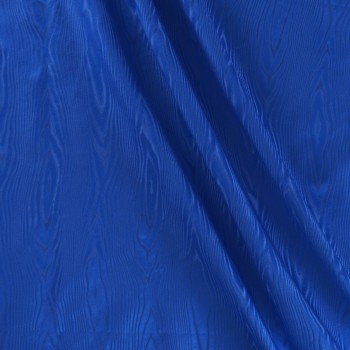 Blue cobalt van gogh moirÉ taffeta