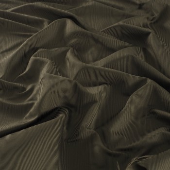 Olive van gogh moiré taffeta