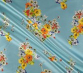 Estampado flor 515 azul