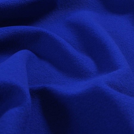 Blue bellagio wool coat
