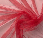 Red salomÉ soft flowing tulle