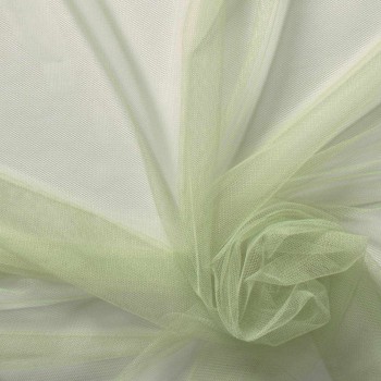Basil green salom? soft flowing tulle