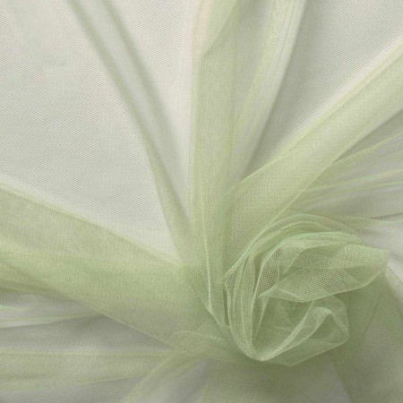 Basil green salom? soft flowing tulle