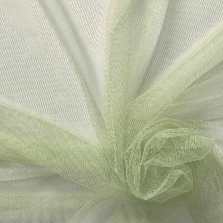 Basil green salomÉ soft flowing tulle