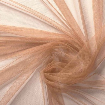 Beige salomÉ soft flowing tulle