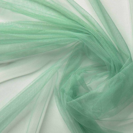 Bottle green salomÉ soft flowing tulle