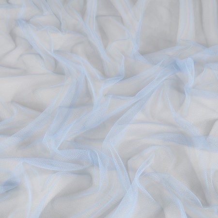 Serenity blue salomé soft flowing tulle