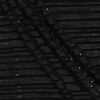 Terciopelo con lentejuelas negro