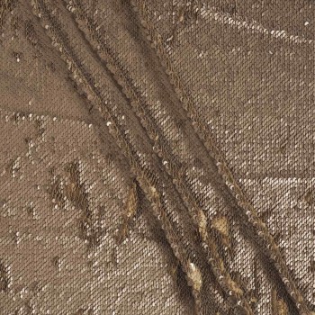 Brown fantasy sequins