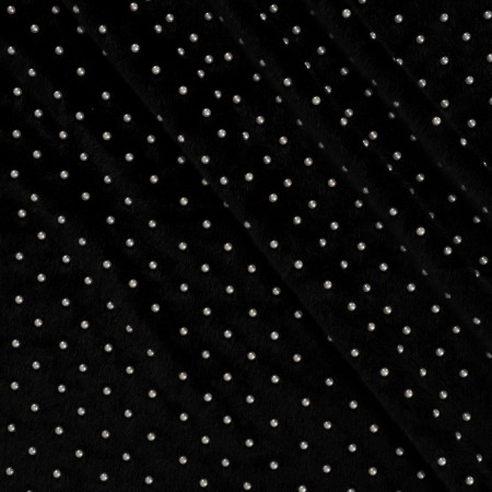 Black cuddly touch with pearls