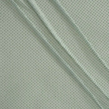 Mint green tulle with beads