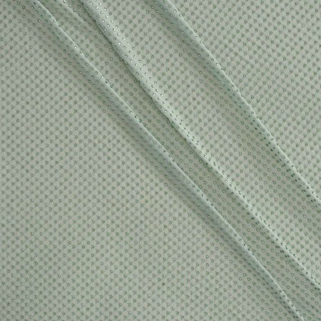 Tul con cuentas verde menta