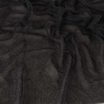 Black metallic net