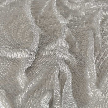 Silver metallic net