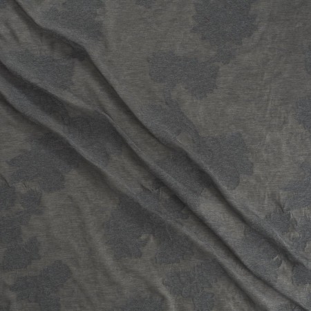 Jacquard fil coupè gris