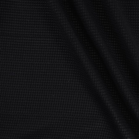 Blue geometric jacquard