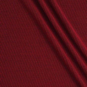Jacquard geométrico rojo