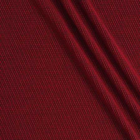 Jacquard geométrico rojo
