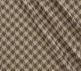 Jacquard geométrico marron