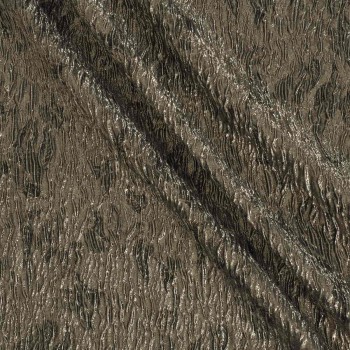 Golden embossed jacquard