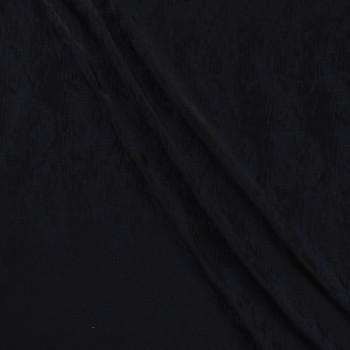 Navy blue orgánic jacquard