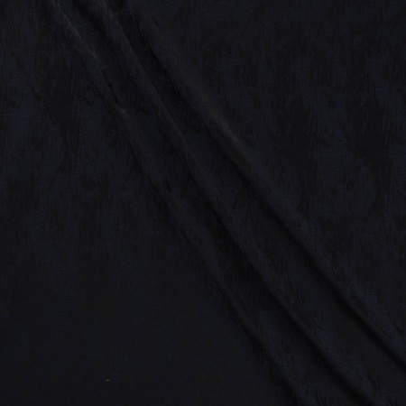 Navy blue orgánic jacquard