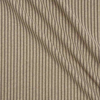 Beige brown  lamé weft jacquard