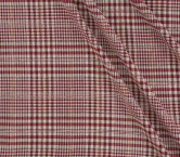 Brown fantasy tweed checks