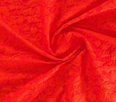 Jacq. cloqué reciclado  rojo naranja