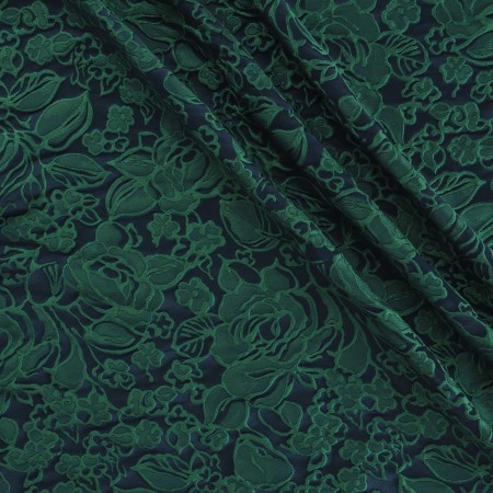 Jacq. cloqué reciclado  verde azul