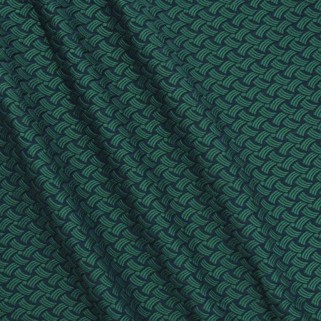 Jacq. cloqué reciclado  verde