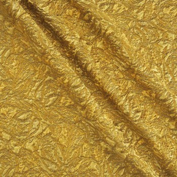 Yellow  jacq. relieve lamé