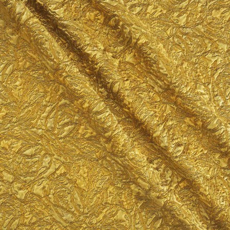 Yellow  jacq. relieve lamé